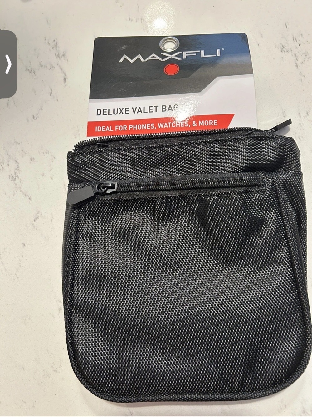 NWT Maxfli Men's Golf ⛳️ Deluxe  & Valet Bag — Black